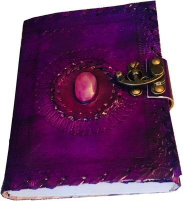 

Craftbazaar Regular Diary(Recycled Handmade, Purple)