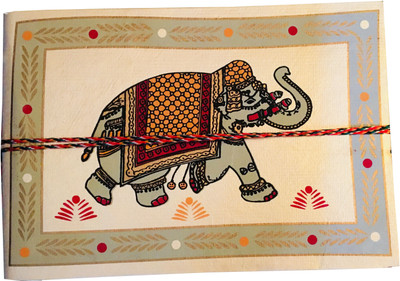 

Craftbazaar Regular Diary(Recycled Handmade, Cream)