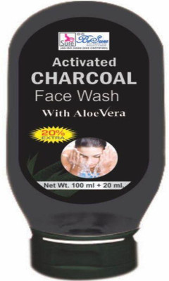 

Besure Actiavted Charcoal with Aloe Vera Face Wash(120 ml)