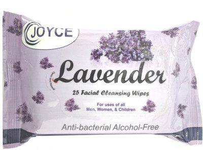 

JOYCE Lavender facial wipes(Pack of 25)