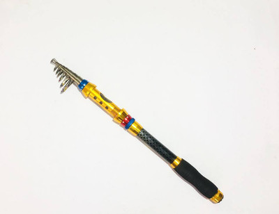 Guru Kripa guru kripa fishing rod Fishing rod Gold, Black Fishing Rod(300 cm, 0.45, Gold, Black)