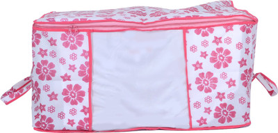 

Kuber Industries Design 6 Piece Non Woven Underbed Storage Bag Set, Pink Rbedst29(Pink)