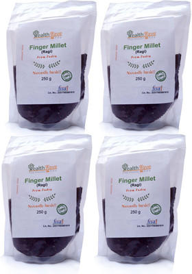 

Healthllave Traditional Organics Finger Millet | Ragi | Kodo | Natural Indian Farm Products Kodo Millet(1000 g, Pack of 4)
