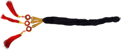 

EKAN Parandi Braid Hair Extension Panjabi Wedding Hair Accessories For Women And Girls Braid Extension(Red)