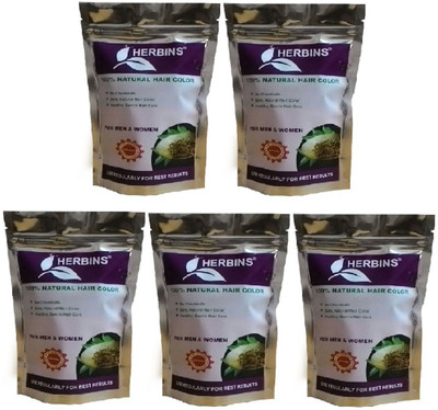 

Herbins Herbal Henna Combo-5 Hair Color(Black)