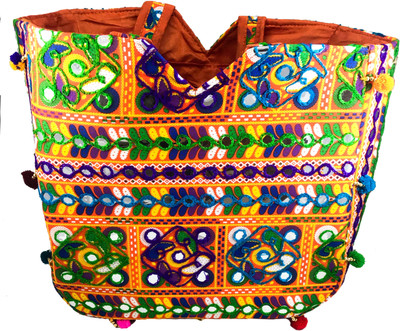 

KABIR BAMBHAARI Tote(Multicolor)