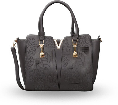 VIOLET Hand-held Bag(Grey)