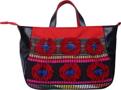

Anekaant Sling Bag(Red, Black), Black;red