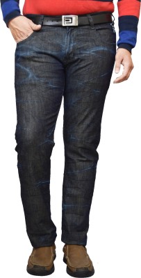 BRITISH TERMINAL Slim Men Dark Blue Jeans