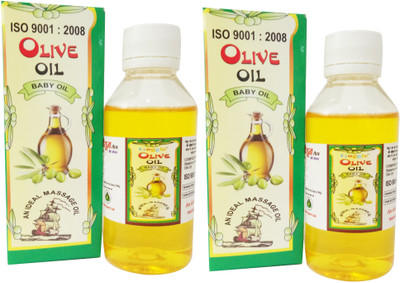 

Goggle Olive Oil For Baby - Natural Messages Oil For Baby - Child Care Oil For Healthy Skin (Pack Of 2)(100 ml)