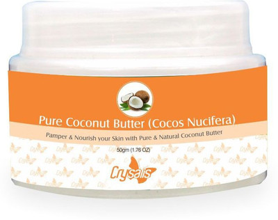 

Crysalis Coconut Butter (COCOS NUCIFERA) Pure And Natural For Skin Care(50 g)