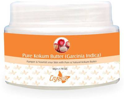 

Crysalis Kokum Body Butter Pure and Natural Skin Care Moisturiser Butter(50 g)