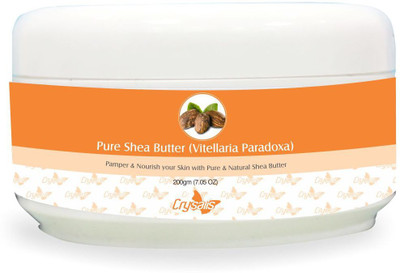 

Crysalis Shea Body Butter Pure and Natural Skin Care Moisturizer Butter(200 g)