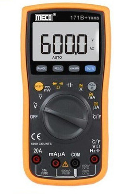 Meco 171B+TRMS Auto/Manual Ranging with Calibration Certificate Digital Multimeter(6000 Counts)