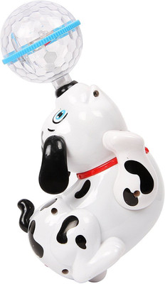 

Amaz-Hub Cute Dancing Dog Toy with Reflected 3D Lights & Wonderful Music for Kids, Battery Operated| Light and Sound Musical Dancing Dog|Dog with Music Flashing Lights Multicolor(Multicolor)