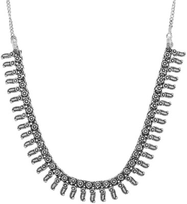52 OFF on DARSHINI DESIGNS nlgs1 Black Silver Plated Alloy