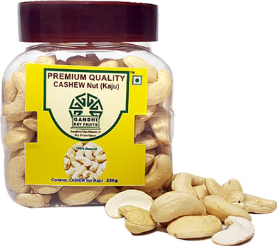 Gandhi Dry Fruits Cashnew Nuts (Kaju) Cashews(250 g, Box)