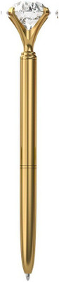 

DALUCI Fashion 19 Carat Large Diamond Gold Ball Pen