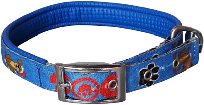 

Pet Needs High Quality Printed Leash and Soft Padded Collar Set For Dog -1 inch 134 cm Dog Strap Leash(Blue)