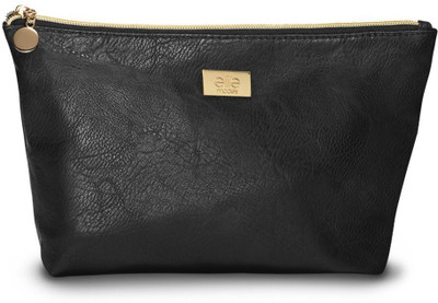 

Elite Models (France) Women's Toiletry Cosmetic Makeup Bag Organizer Pouch(Black)