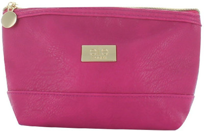 

Elite Models (France) Small Sized Women's Cosmetic Makeup Organizer Pouch(Red)