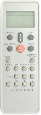 

Vinstar ac-117 Compatible to Toshiba split ac remote control Remote Controller(Multicolor)