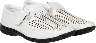 

Koxko Men White Sandals