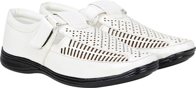 

Koxko Men White Sandals