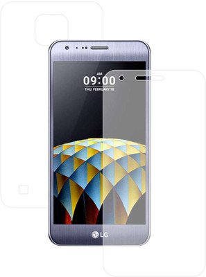 Case Creation Front and Back Screen Guard for LG X Cam K580 5.2-inch(Pack of 2)