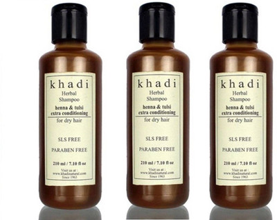 

PARVATI KHADI HENNA & TULSI SHAMPOO(630 ml)