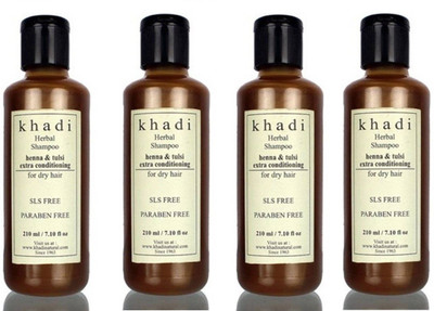 

PARVATI KHADI HENNA & TULSI SHAMPOO(840 ml)