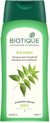 Biotique Bio Neem Margosa Anti Dandruff Shampoo and Conditioner(400 ml)