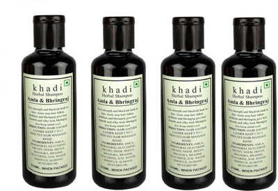 

PARVATI KHADI AMLA & BHIRINGRAJ SHAMPOO(840 ml)