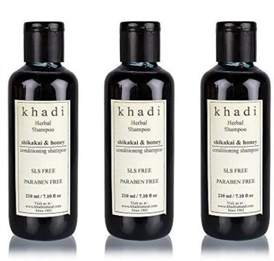 

PARVATI KHADI SHIKAKAI & HONEY SHAMPOO SLS(630 ml)