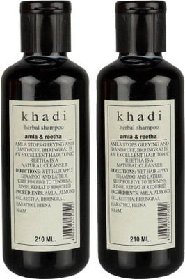

PARVATI KHADI AMLA & REETHA SHAMPOO(420 ml)