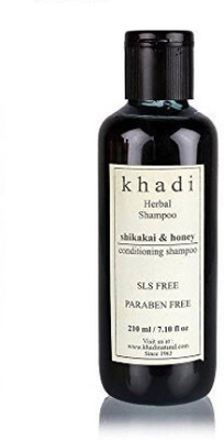 

PARVATI KHADI SHIKAKAI & HONEY SHAMPOO SLS(210 ml)