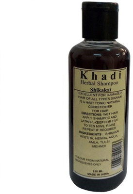 

PARVATI KHADI SHIKAKAI SHAMPOO(210 ml)