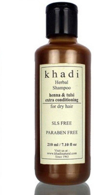 

PARVATI KHADI HENNA & TULSI SHAMPOO(210 ml)