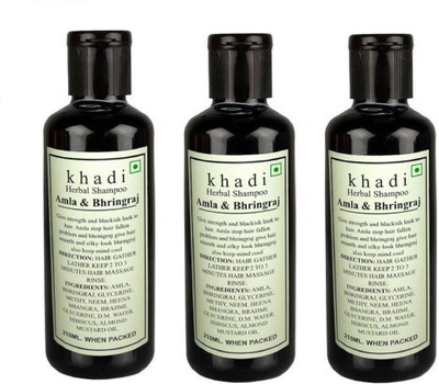 

PARVATI KHADI AMLA & BHIRINGRAJ SHAMPOO(630 ml)