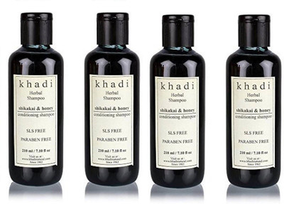 

PARVATI KHADI SHIKAKAI & HONEY SHAMPOO SLS(840 ml)