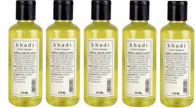 

PARVATI KHADI SAFFRON TULSI & REETHA SHAMPOO(1050 ml)