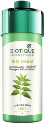 Biotique Bio Neem Margosa Anti Dandruff Shampoo and Conditioner(800 ml)