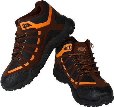 

Tapps Men's Sports Trekking Shoes Walking Shoes For Men(Multicolor, Brown