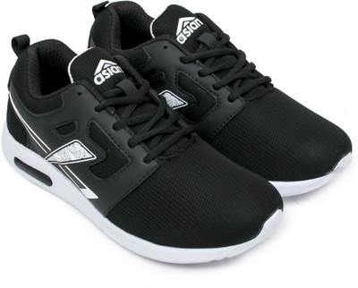 

Asian sports shoes Walking Shoes For Men(Black, White