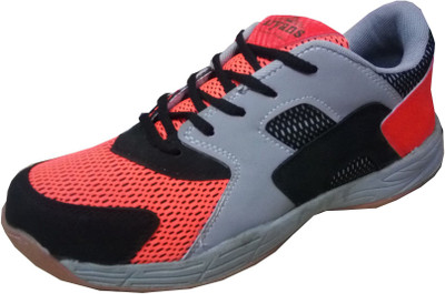 

ARYANS DRON Badminton Shoes For Men(Orange