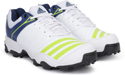 

ADIDAS Crciket Shoes For Men(Multicolor, Ftwwht/sesosl/mysblu