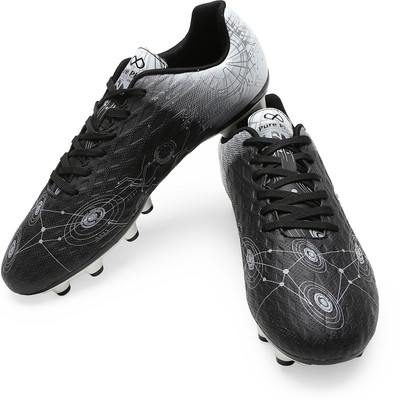 

Pure Play PPFBM-9001-Free Kick Football Shoes For Men(Black, White