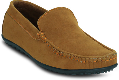 

Kielz Camel-Slip-On-Men's-Loafers Loafers For Men(Khaki