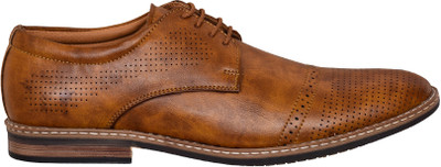 

Blacktarot Blacktarot Brown Brogue Casual Shoe For Men Brogues For Men(Brown