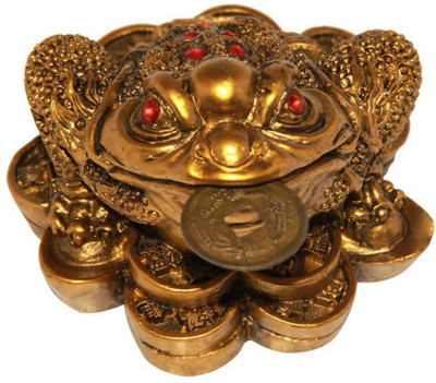 

99super deal Decorative Showpiece - 5 cm(Polyresin, Brown)